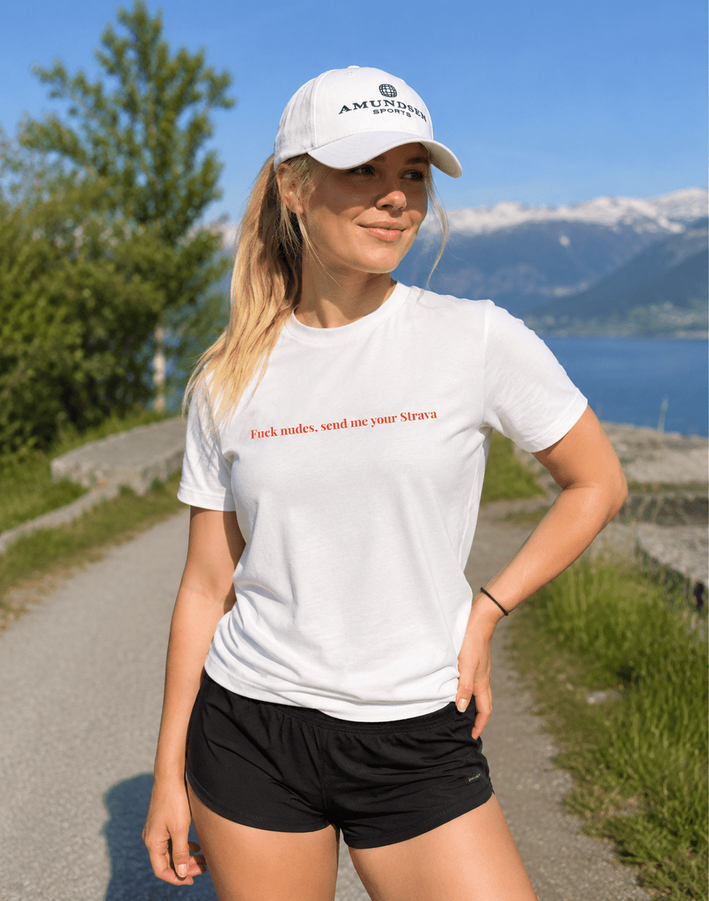 Fuck nudes, send me your Strava Unisex tskjorte – i XS